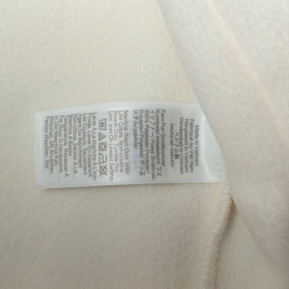 NWT J. Crew Lady Sherpa Jacket in Ivory size M - Picture 12 of 13